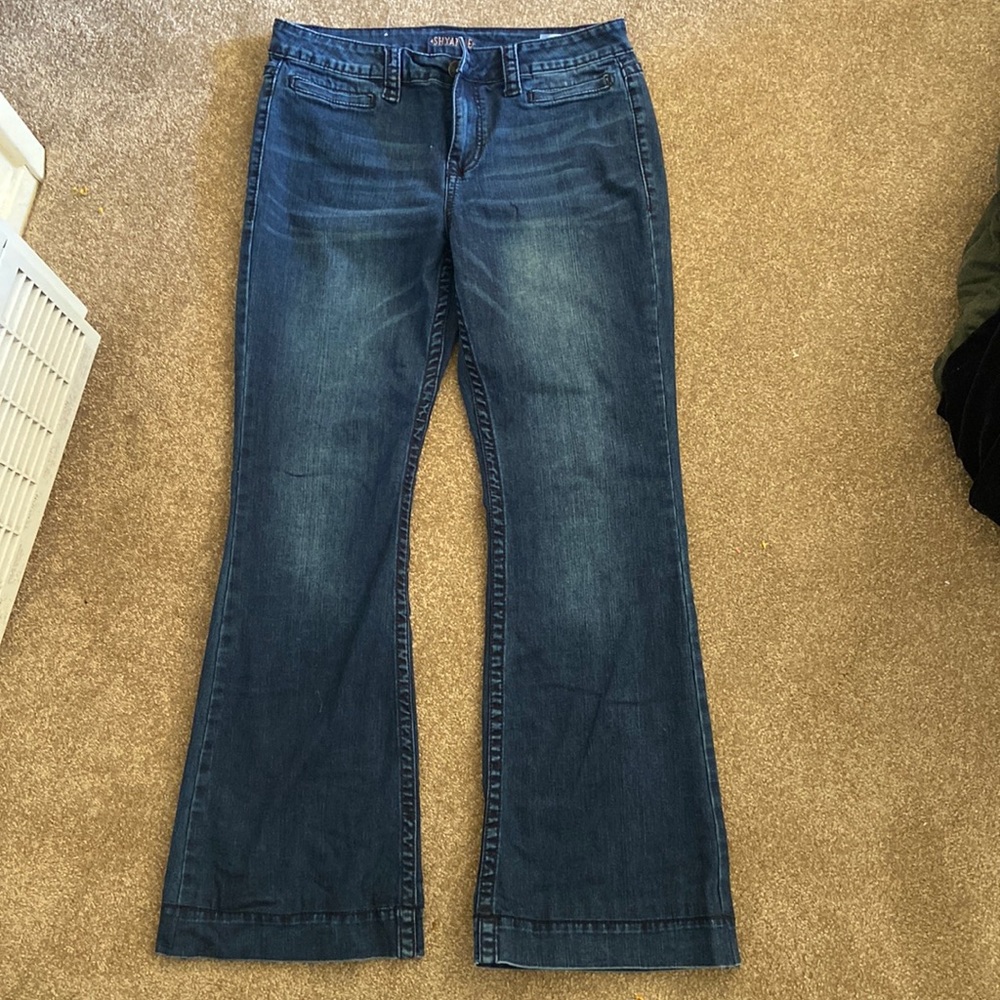 Shyanne Dark Wash Trouser Jeans